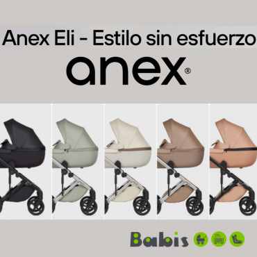 cochecito de bebé colores anex Eli 